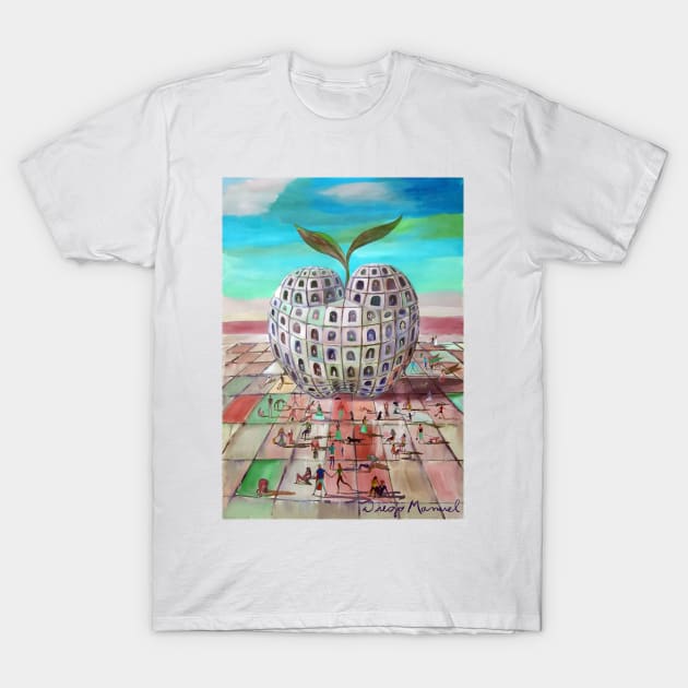 Big Apple T-Shirt by diegomanuel